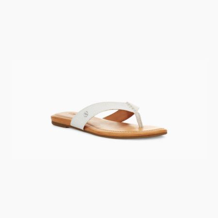 UGG Tuolumne Exotic White Sandals for Women (IATL39825)